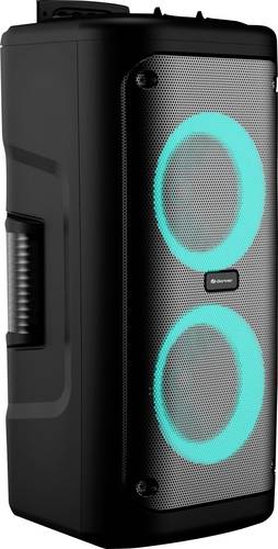 Denver TSP-353 Bluetooth® Lautsprecher tragbar, USB, SD Schwarz