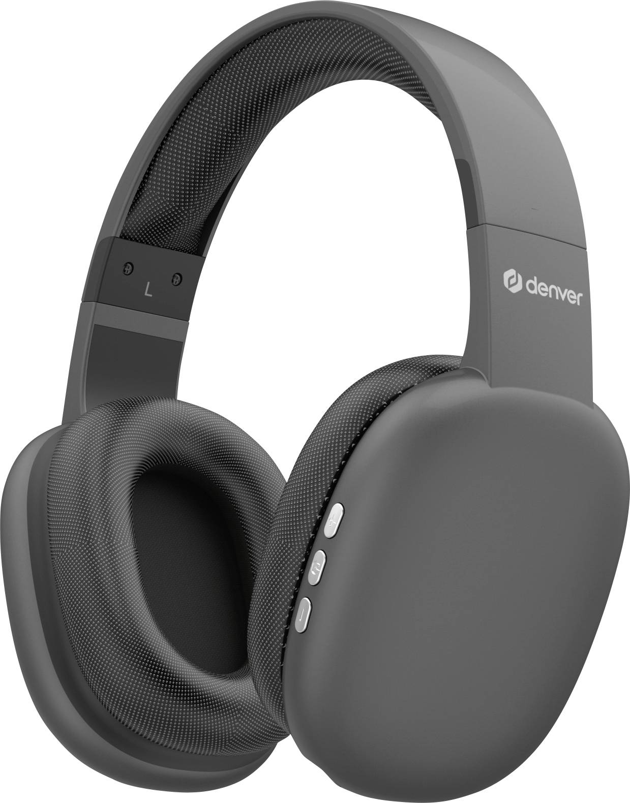 Denver BTH-252MK2 Over Ear Headset Bluetooth®, Kabellos, kabelgebunden Stereo Schwarz Headset, Lautstärkeregelung, Fernbedienung