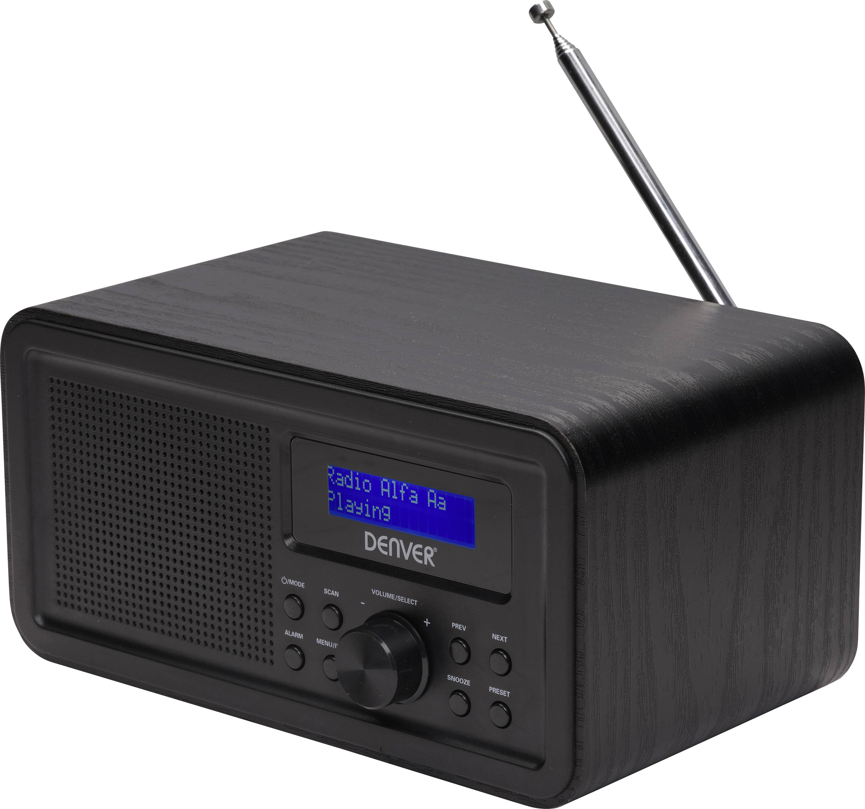 Denver DAB-30B Tischradio DAB, DAB+, FM DAB+ Weckfunktion Schwarz