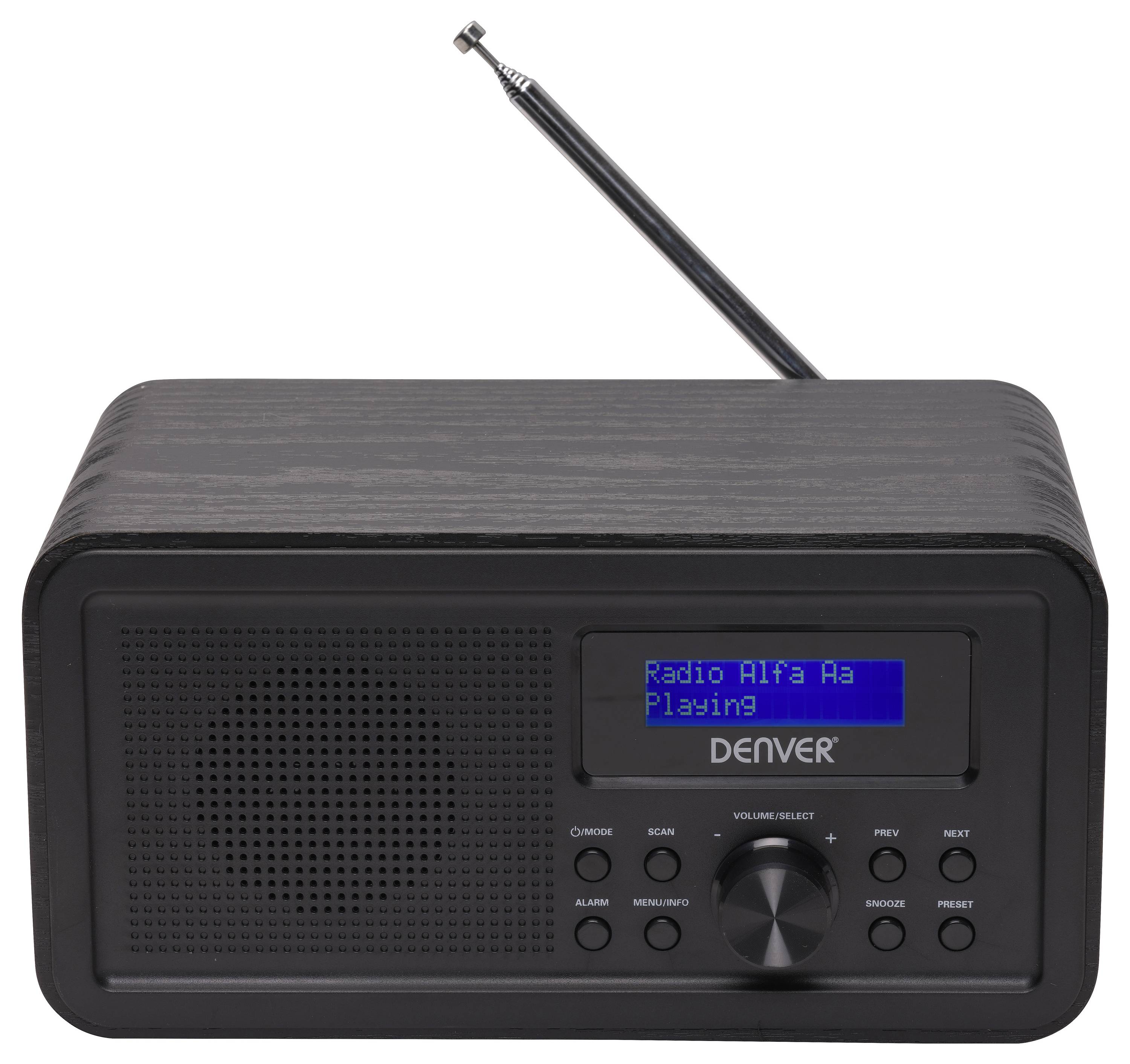 Denver DAB-30B Tischradio DAB, DAB+, FM DAB+ Weckfunktion Schwarz