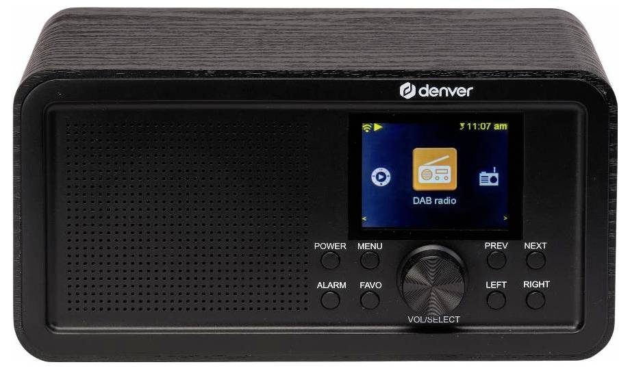 Denver DIR-200 Internet Tischradio DAB+, FM, Internet Internetradio, UKW, Bluetooth®, DAB+, WLAN We