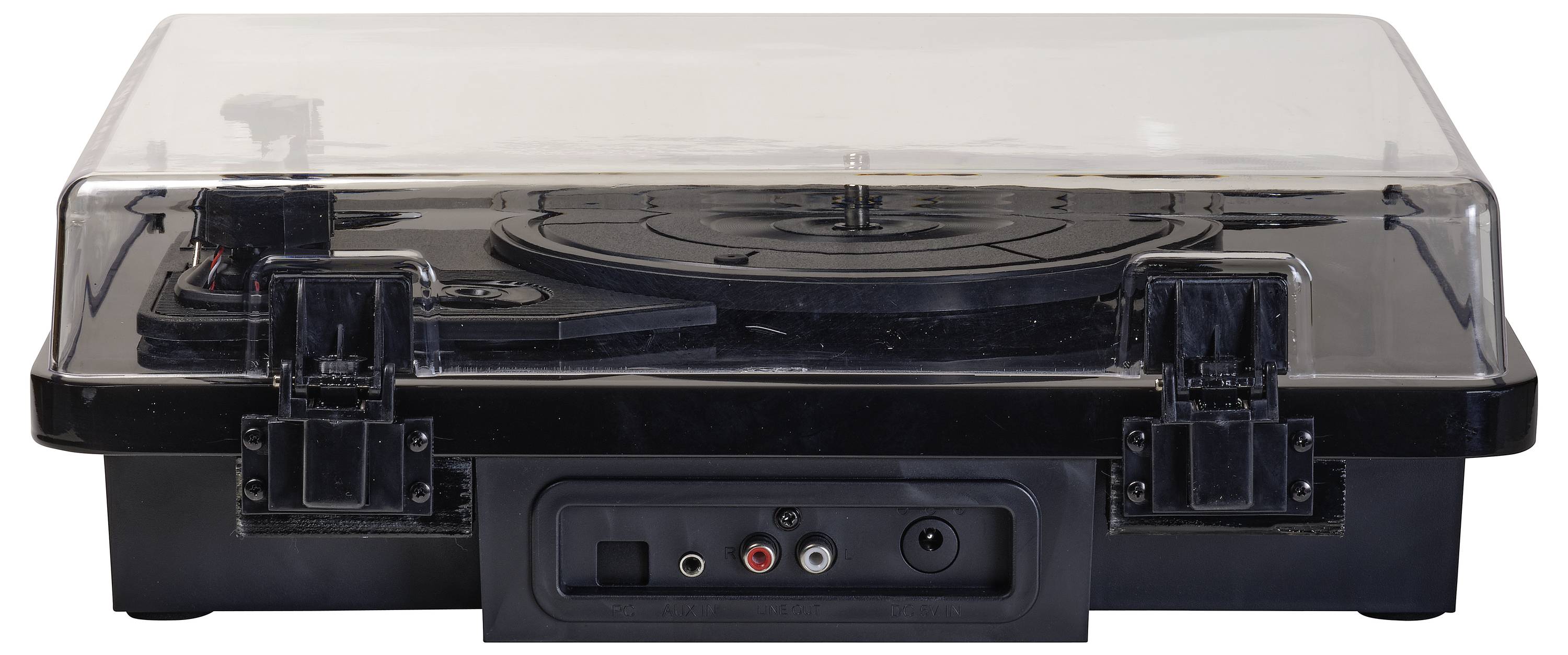 Denver VPL-230B Plattenspieler Riemenantrieb Schwarz