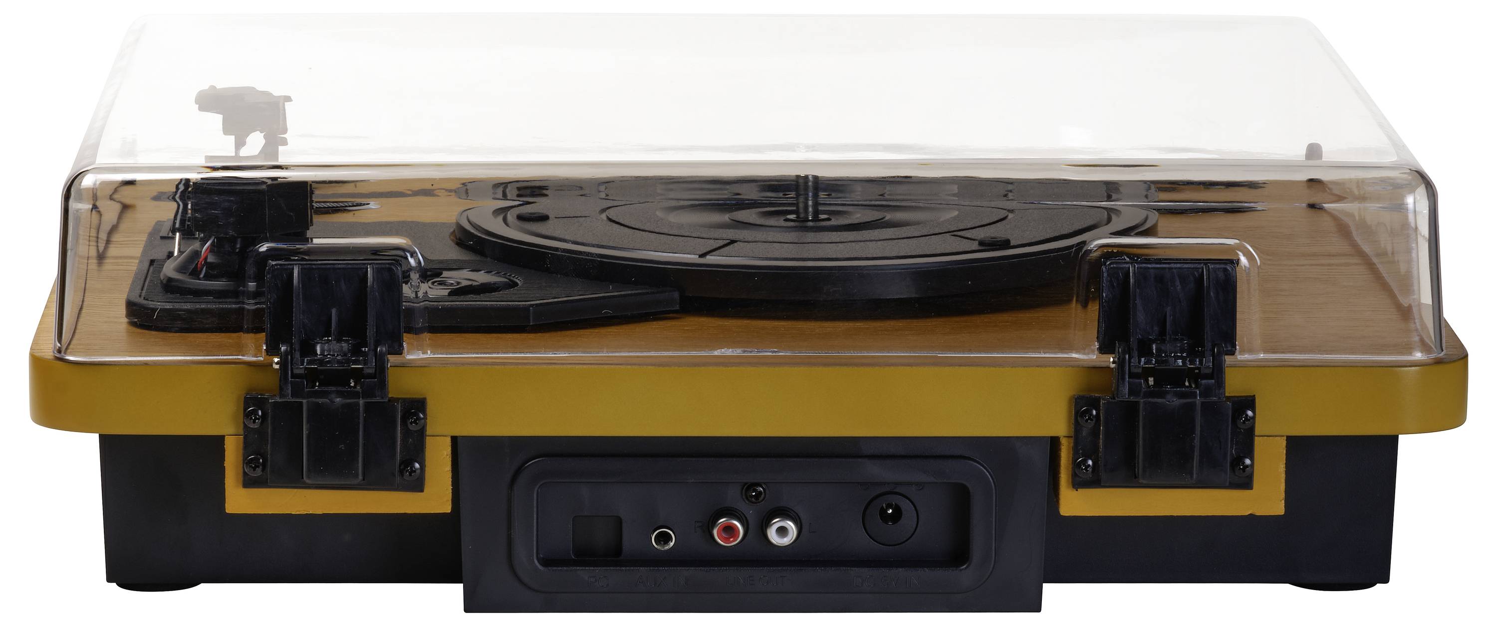 Denver VPL-230LW Plattenspieler Holz, Schwarz