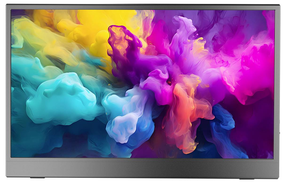 Denver PMO-15604 LED-Monitor EEK B (A - G) 39.6cm (15.6 Zoll) 16:9 30 ms Mini HDMI™, USB-C®, Kopfhörer (3.5mm Klinke) IPS LED