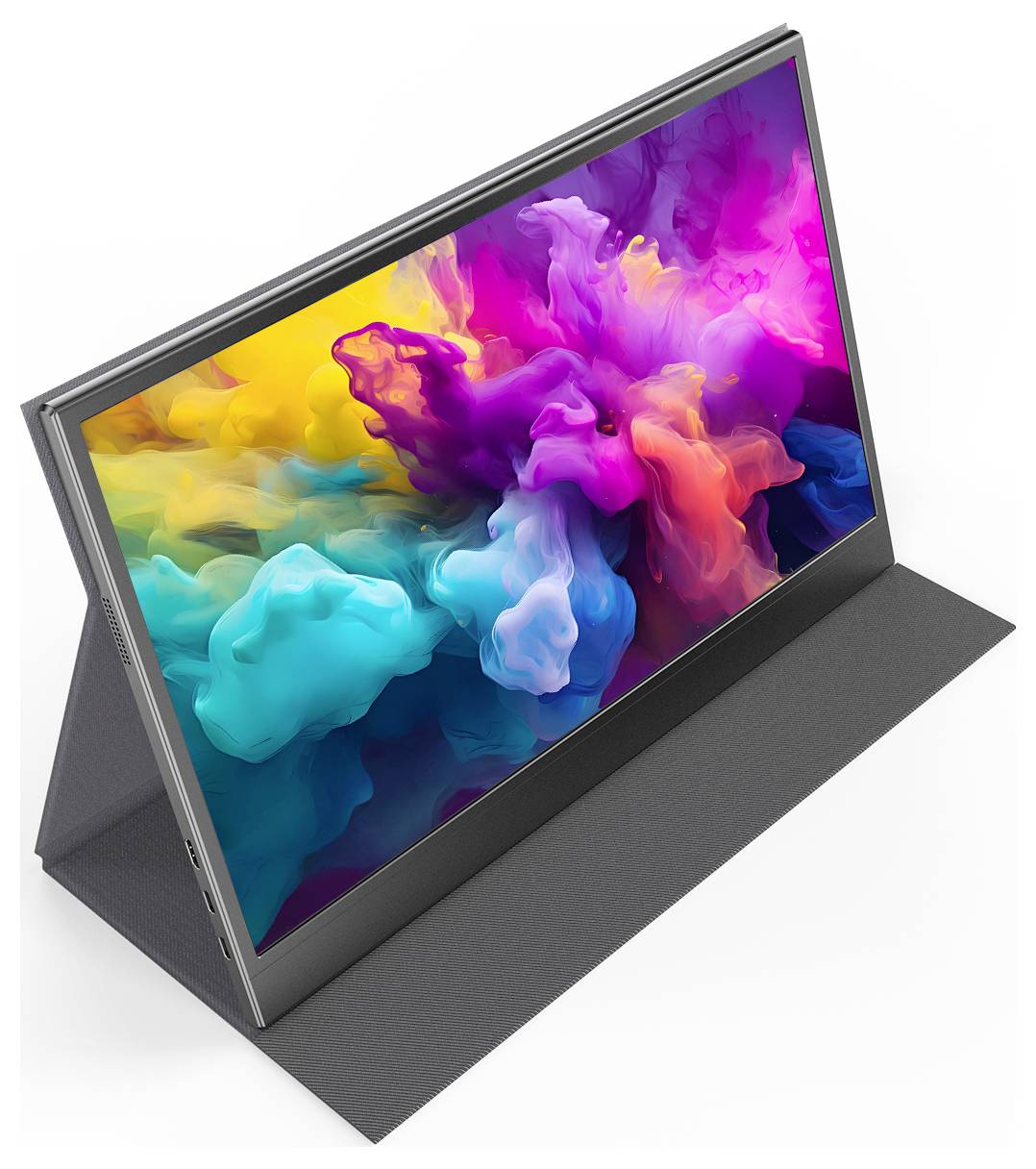 Denver PMO-15604 LED-Monitor EEK B (A - G) 39.6 cm (15.6 Zoll) 16:9 30 ms Mini HDMI™, USB-C®, Kopfhörer (3.5 mm Klinke) IPS LED