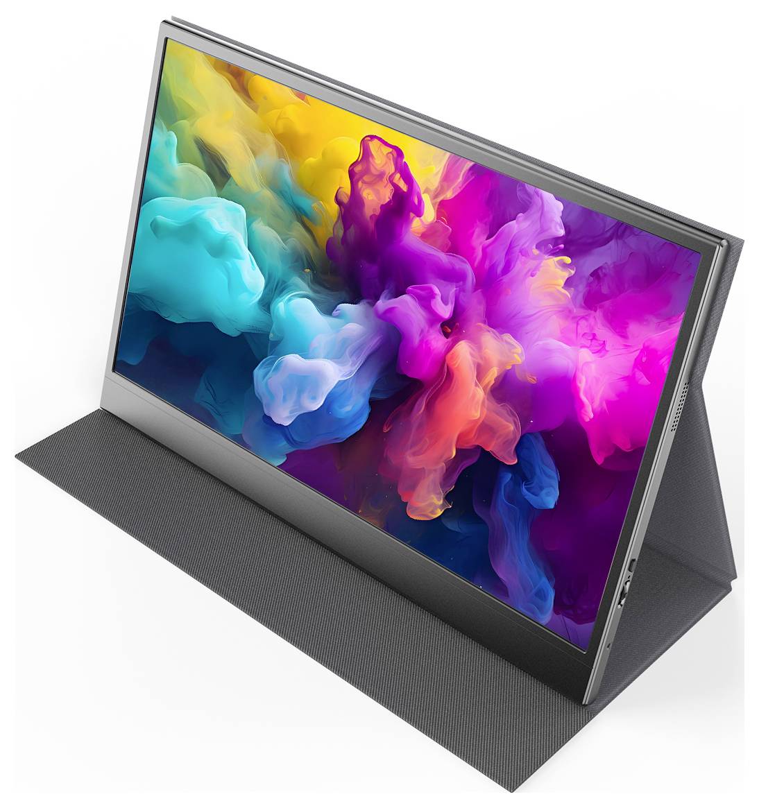 Denver PMO-15604 LED-Monitor EEK B (A - G) 39.6cm (15.6 Zoll) 16:9 30 ms Mini HDMI™, USB-C®, Kopfhörer (3.5mm Klinke) IPS LED