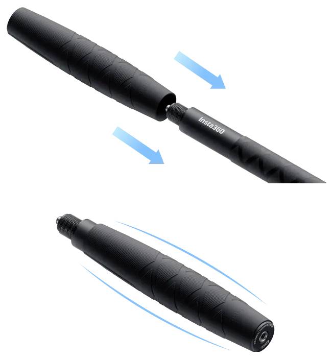 Insta360 CINSCAVG Selfie Stick Ace, Ace Pro, Flow, GO, GO 2, GO 3, Link, Inst