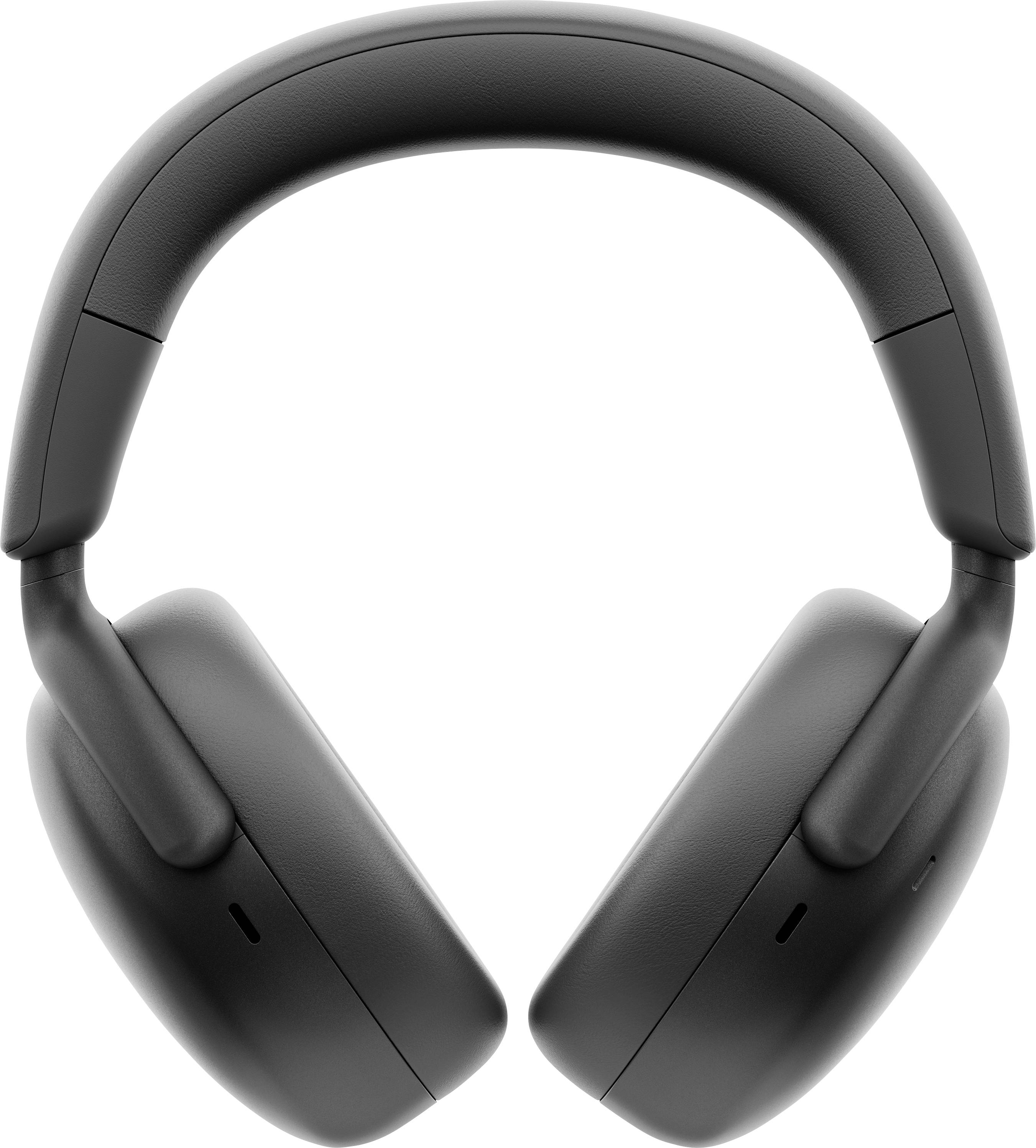 Over-Ear Kopfhörer in Schwarz mit gepolsterten Ohrmuscheln und verstellbarem Kopfbügel, entwickelt für Geräuschunterdrückung und hochwertige Audioerlebnisse.