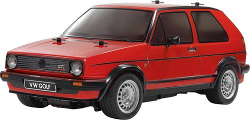 Tamiya VW Golf II GTI 16V MB-01 2WD Rot Brushed 1:10 RC Modellauto Elektro Straßenmodell Heckantrie
