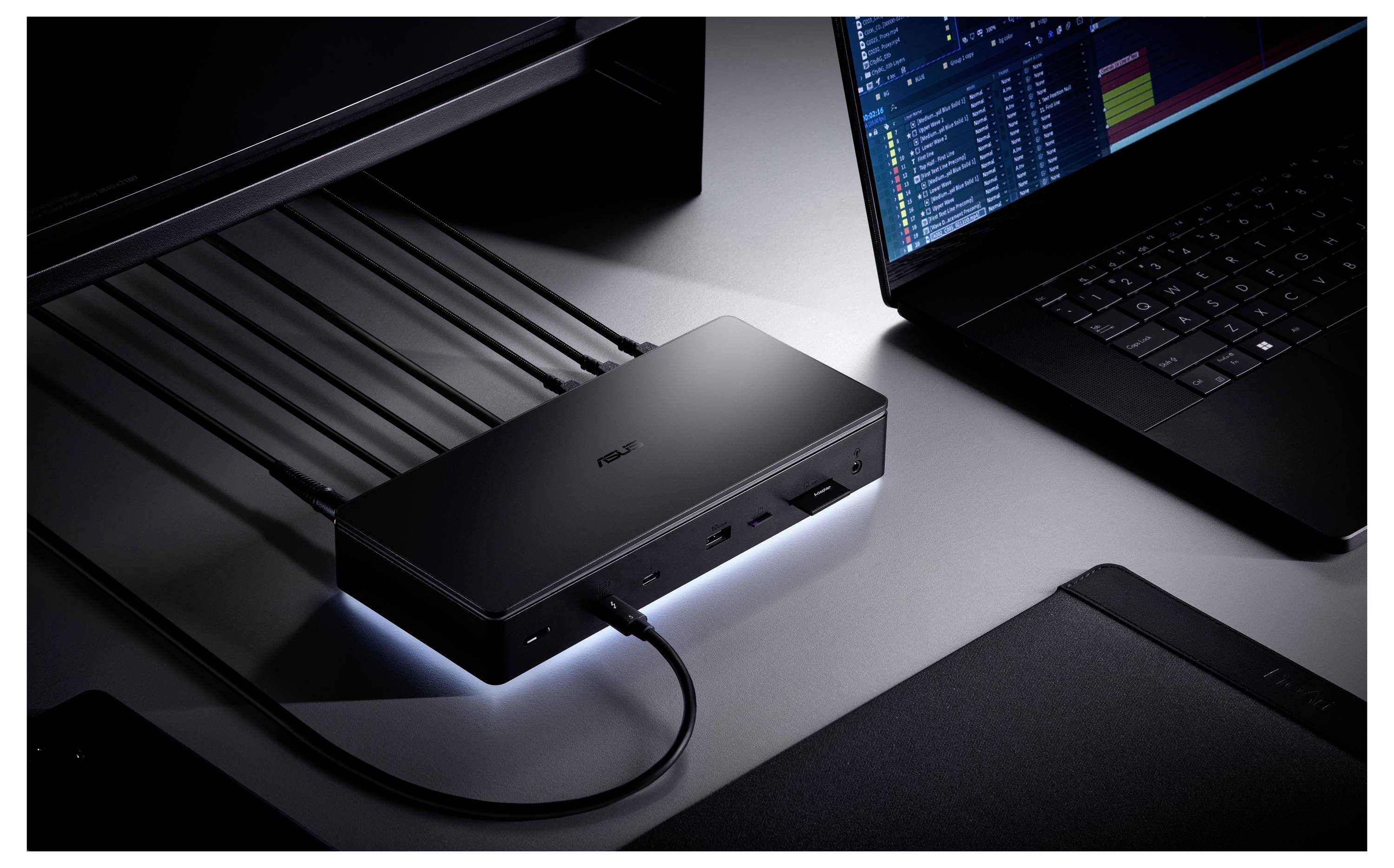 Asus Thunderbolt™ 5 Dockingstation DC510 TBT5 Passend für Marke Dockingstations: Asus