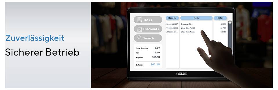 Asus All-in-One PC AiO E16 39.6cm (15.6 Zoll) Full HD Intel® Celeron® N4500 2.8GHz 8GB RAM 256GB SSD Intel UHD Graphics Win 11 Pro