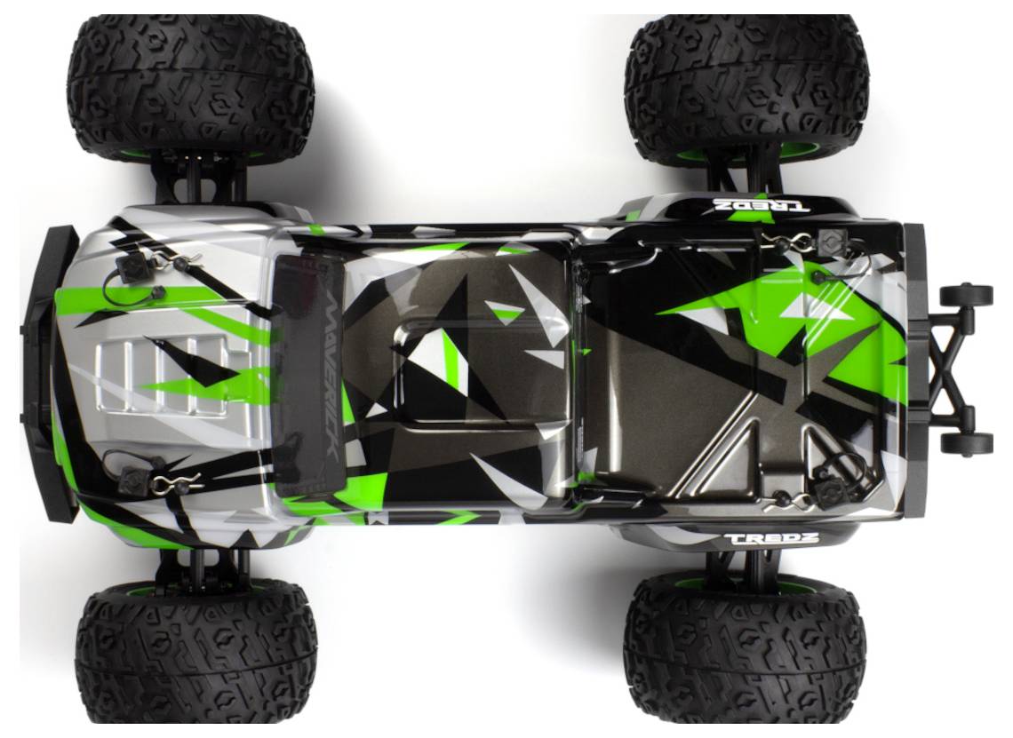 Maverick Quantum2 MT Flux 1/10th Grün Brushless 1:10 RC Modellauto ...