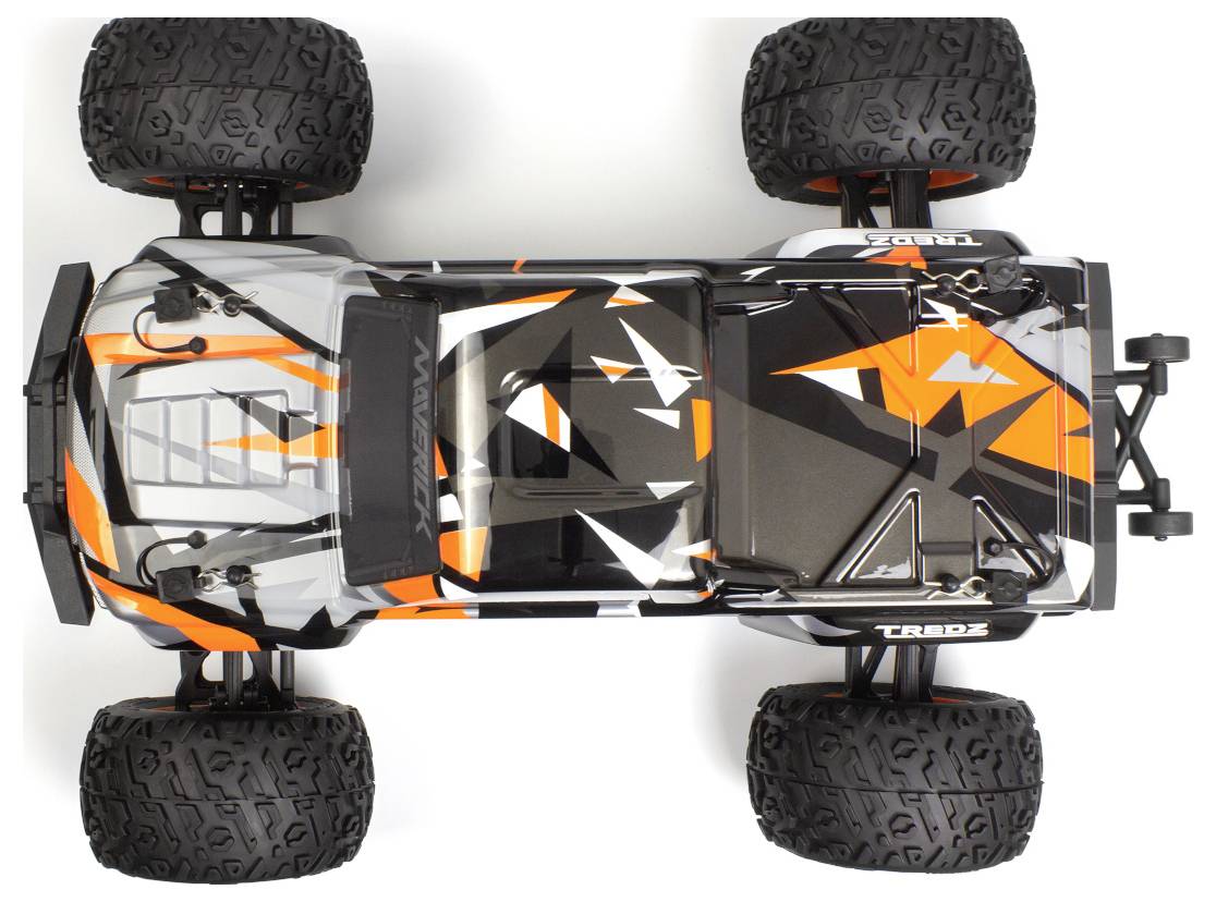 Maverick Quantum2 MT 1/10th Orange Brushed 1:10 RC Modellauto Elektro ...