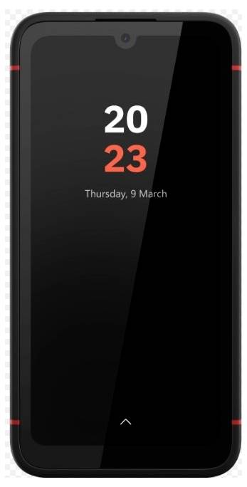 Ein Smartphone-Bildschirm zeigt „2023