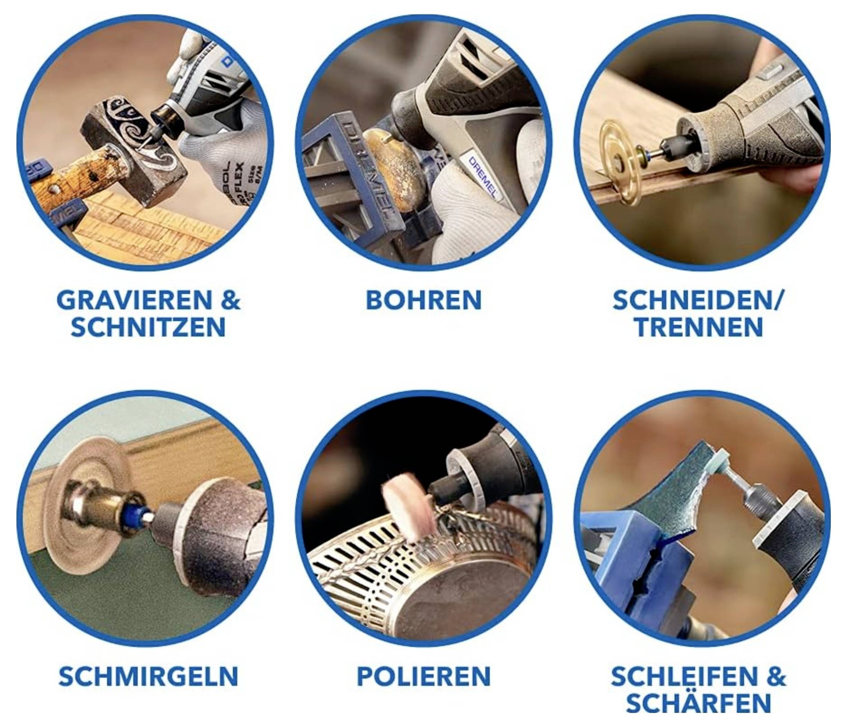 Dremel Weihnachts-Geschenkset 4250-1/35 Sonderedition F.013.425.0KA Multifunktionswerkzeug 175W