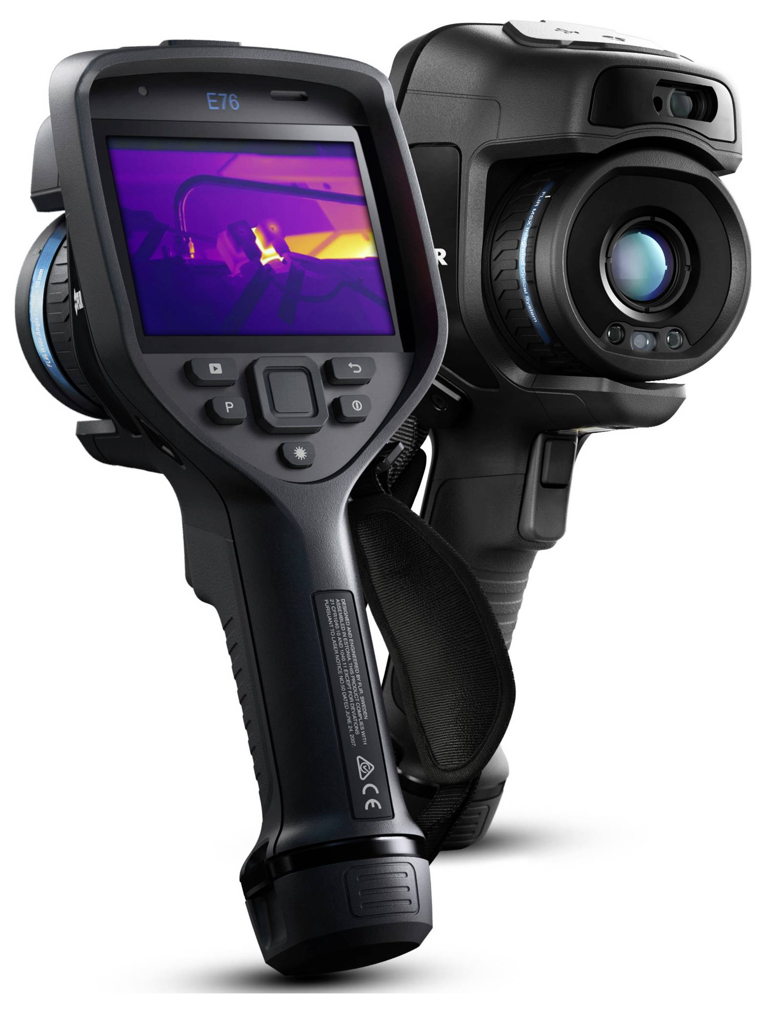 FLIR E76 24° + 42° Wärmebildkamera -20 bis 650°C 320 x 240 Pixel 30 MSX®, Touchscreen, MeterLink™, WiFi