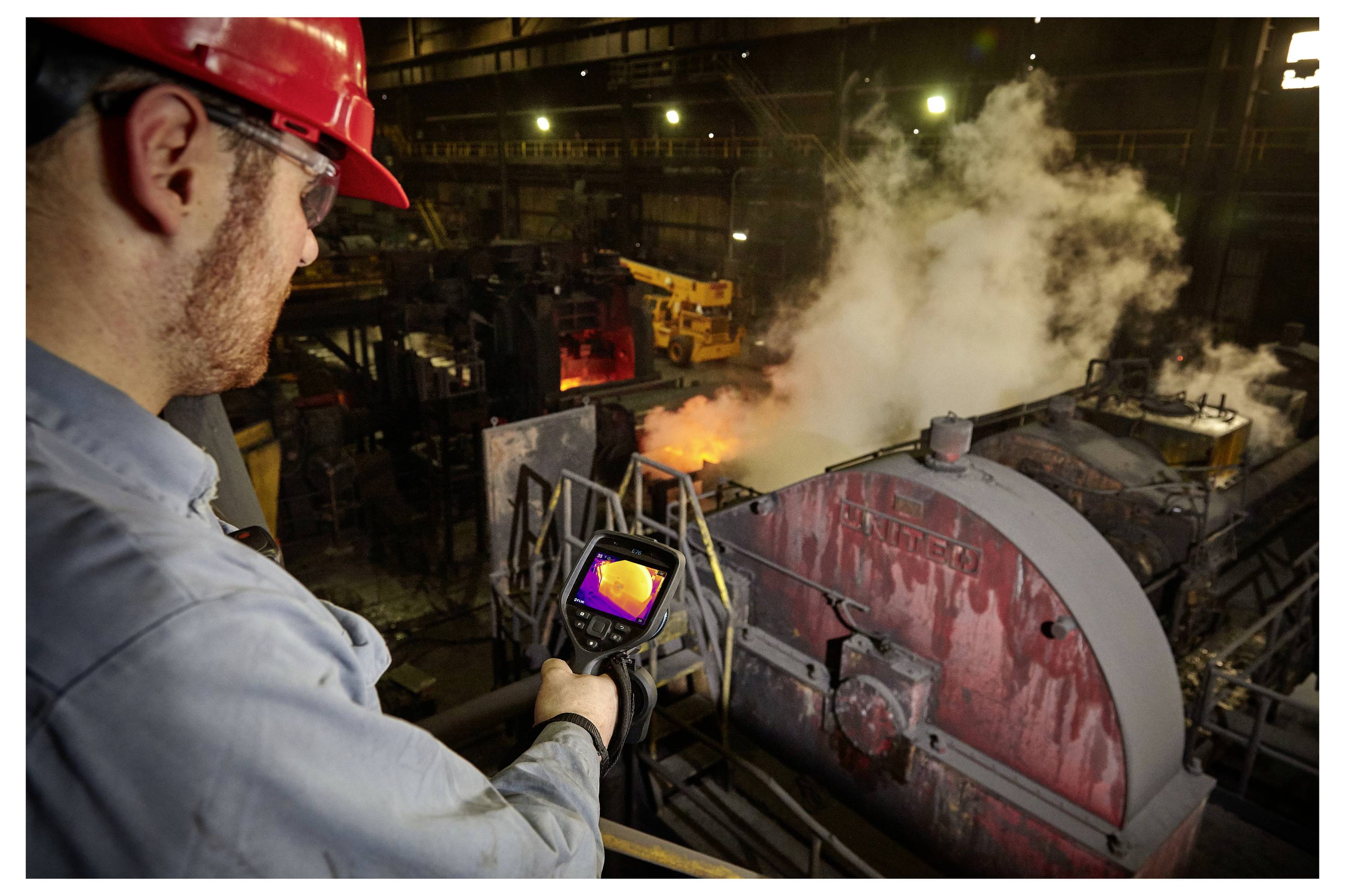 FLIR E76 42° + 14° Wärmebildkamera -20 bis 650°C 320 x 240 Pixel 30Hz MSX®, Touchscreen, MeterLink™, WiFi