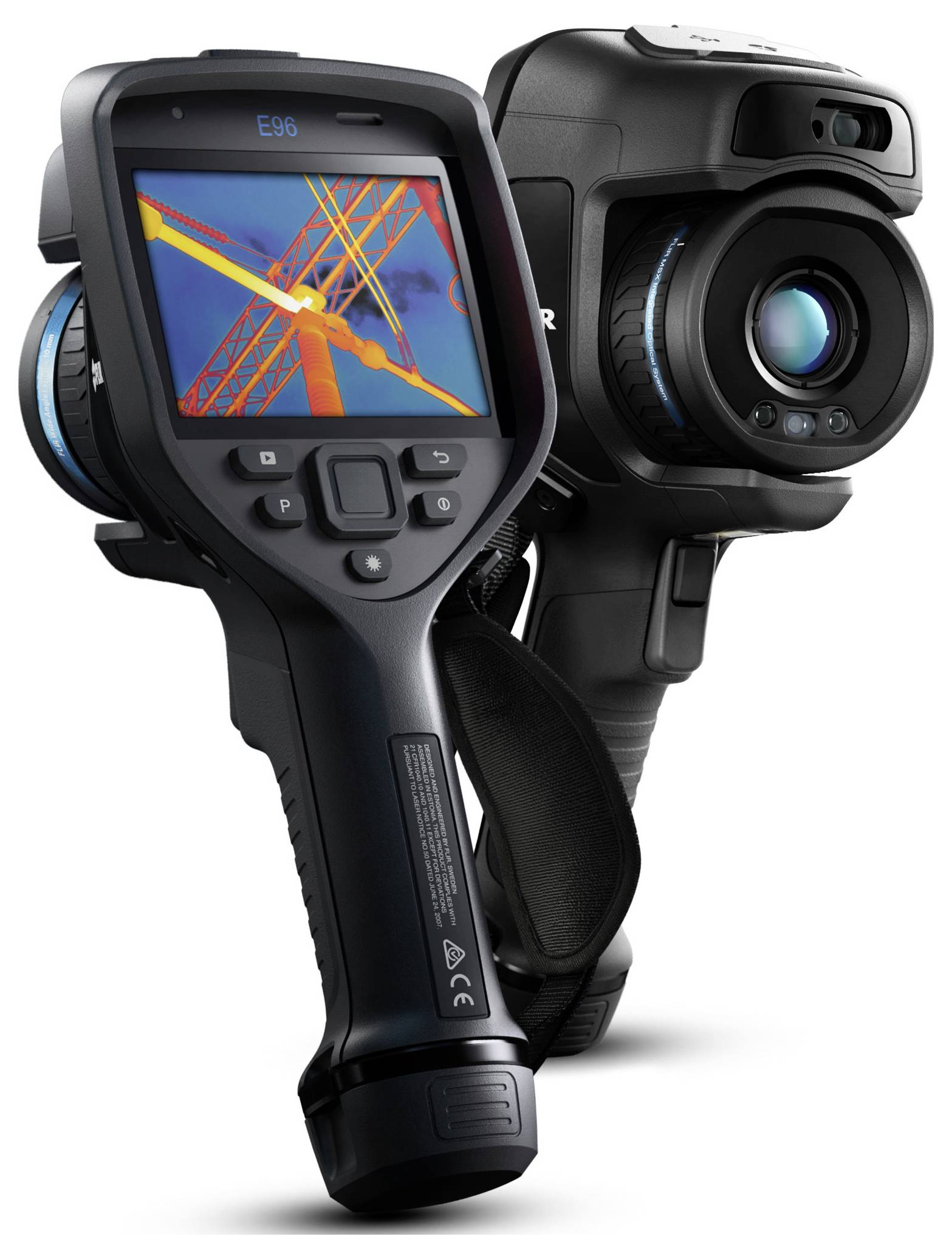 FLIR E96 42° + 14° Wärmebildkamera -20 bis 1500°C 640 x 480 Pixel 30Hz WiFi, MSX®, MeterLink™, Touchscreen