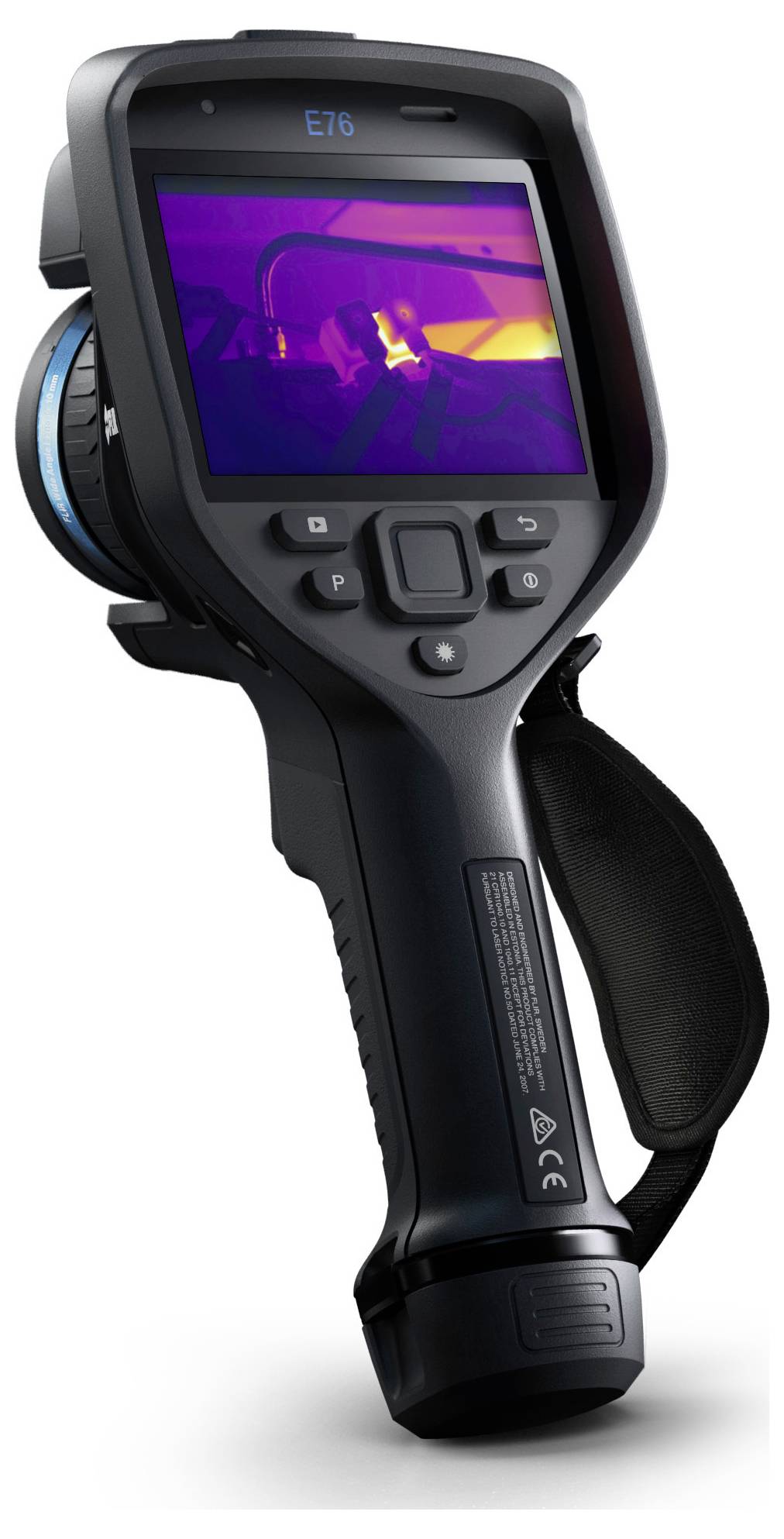 FLIR E76 Dual FOV 24° - 42° Wärmebildkamera -20 bis 650°C 320 x 240 Pixel 30 MSX®, MeterLink™, WiFi, Touchscreen