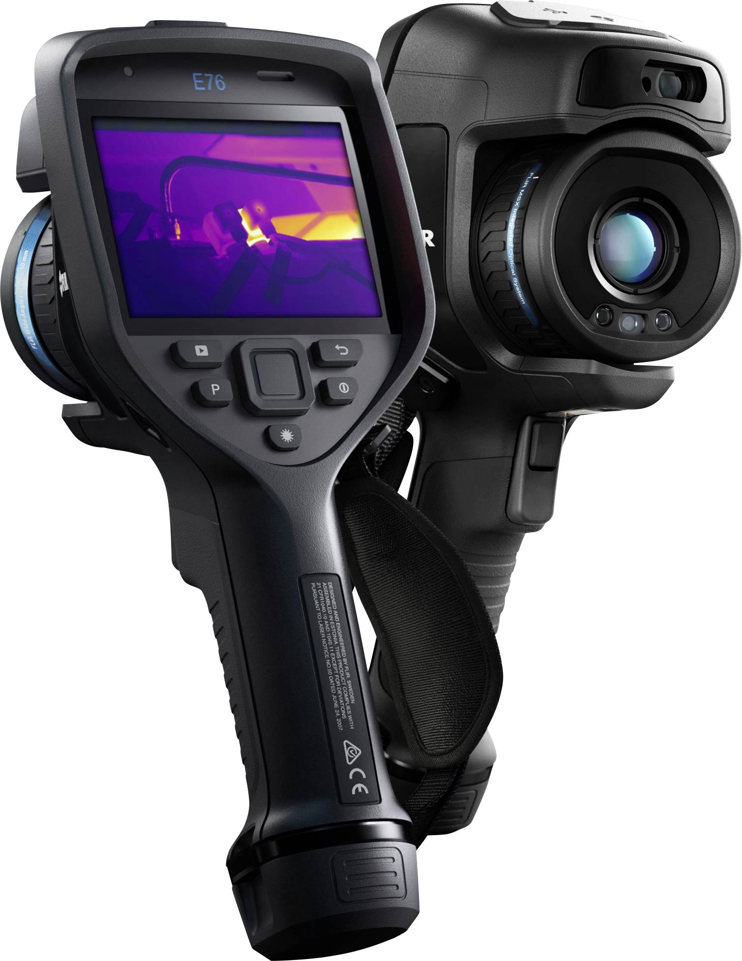 FLIR E76 Dual FOV (24° - 42°) & 14° Wärmebildkamera -20 bis 650 °C 320 x 240 Pixel 30 Hz WiFi, T
