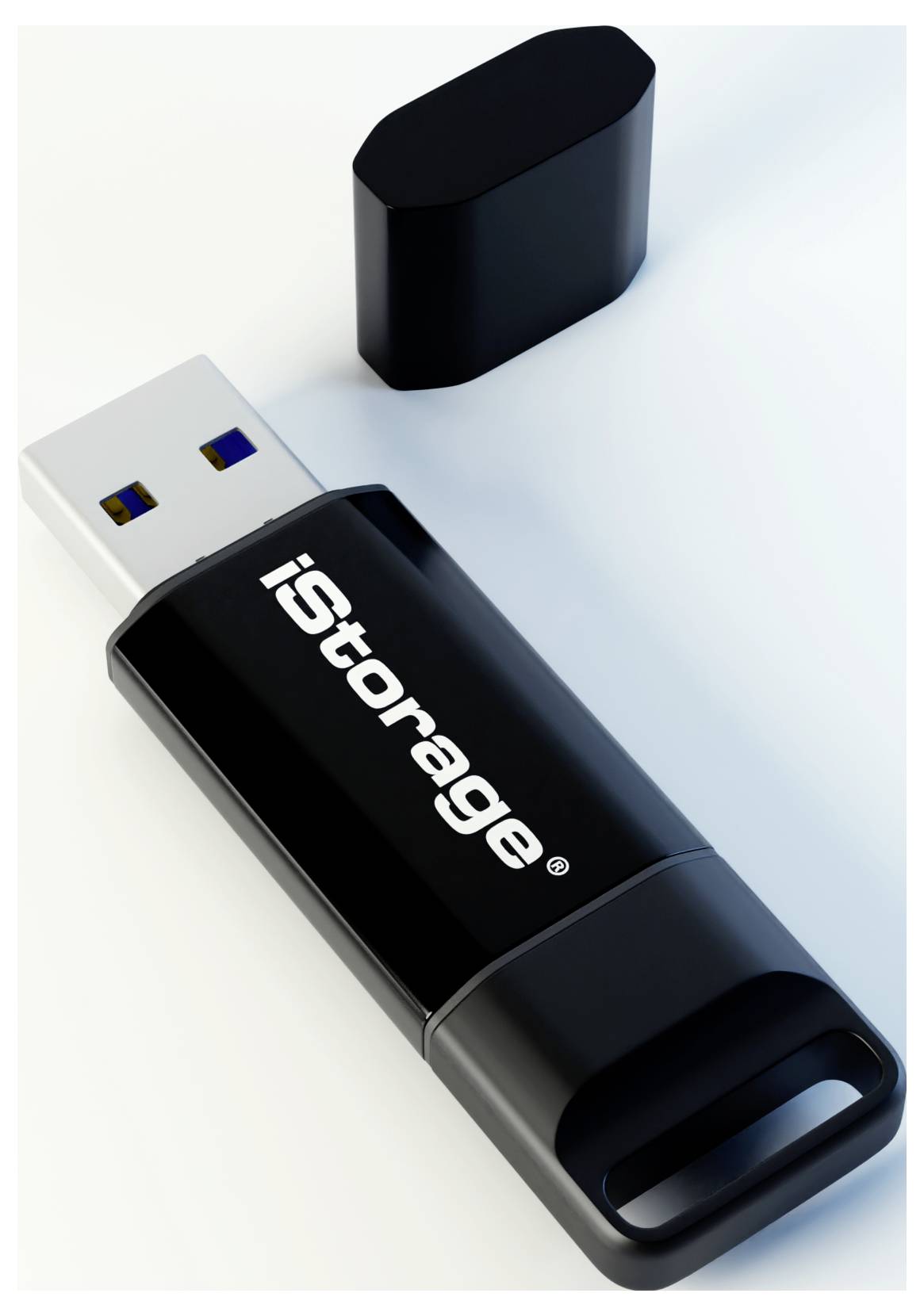 IStorage datAshur BT USB-Stick 128GB Schwarz IS-FL-DBT-256-128
