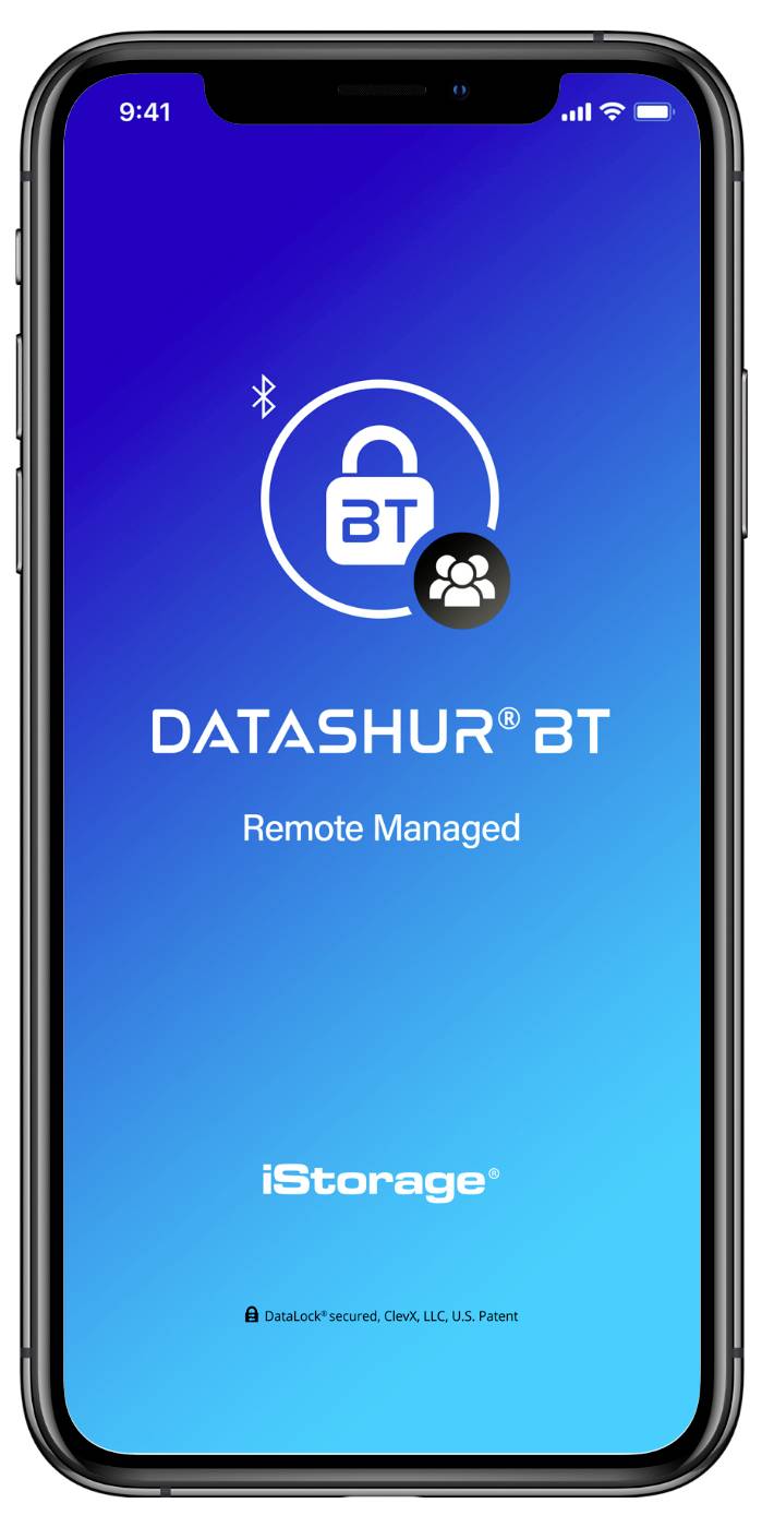 IStorage datAshur BT USB-Stick 128GB Schwarz IS-FL-DBT-256-128