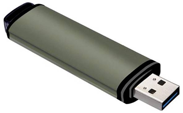 IStorage Kanguru SS3 512GB USB-Stick Grün KF3WP-512G