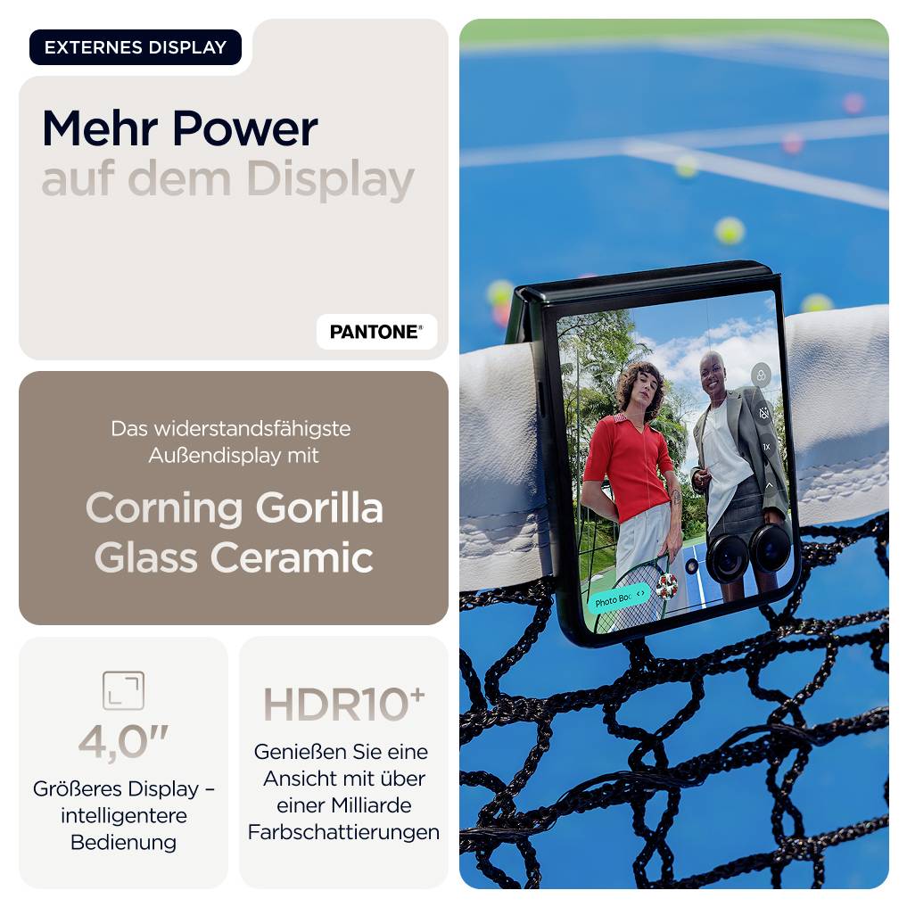 Motorola razr 60 Ultra 256GB EEK A (A - G) 17.7cm (6.96 Zoll) Smartphone