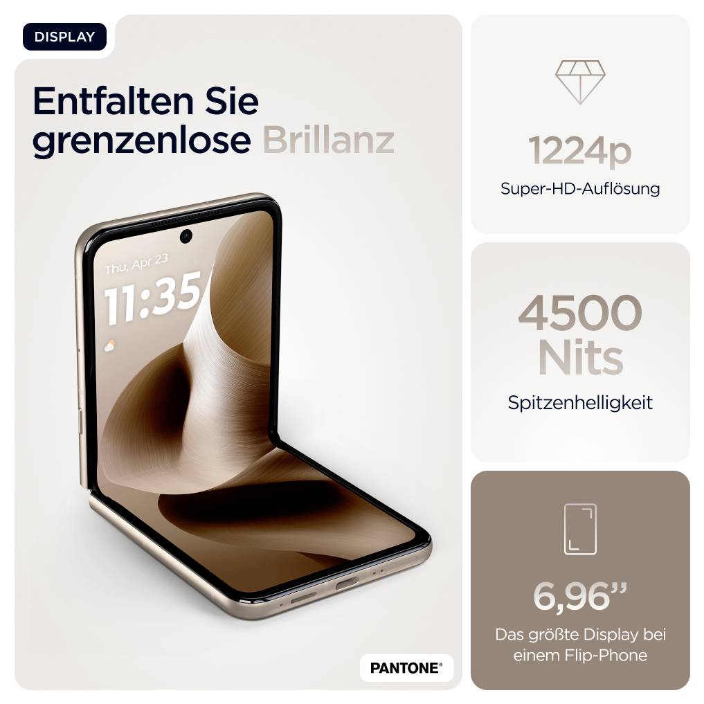 Motorola razr 60 Ultra 256GB EEK A (A - G) 17.7cm (6.96 Zoll) Smartphone