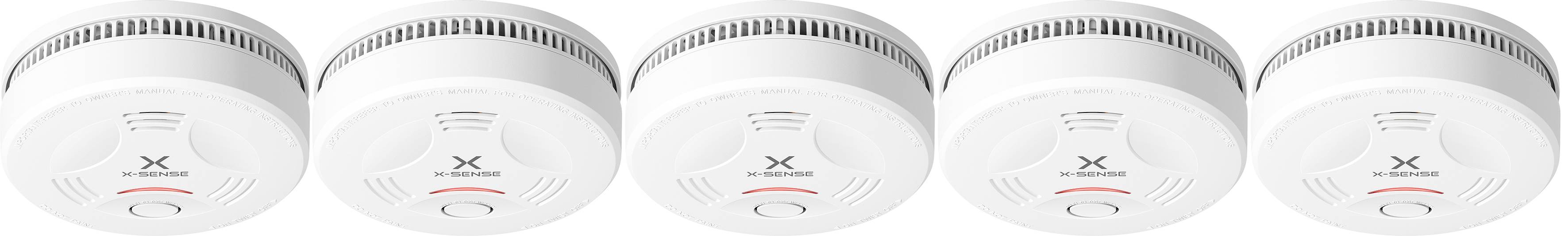 X-Sense SD11 Rauchwarnmelder (B x H x T) 122 x 44 x 122 mm 5 St.