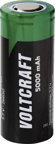VOLTCRAFT Spezial-Akku 26650 Flat-Top Li-Ion 3.7 V 5000 mAh 1 St.