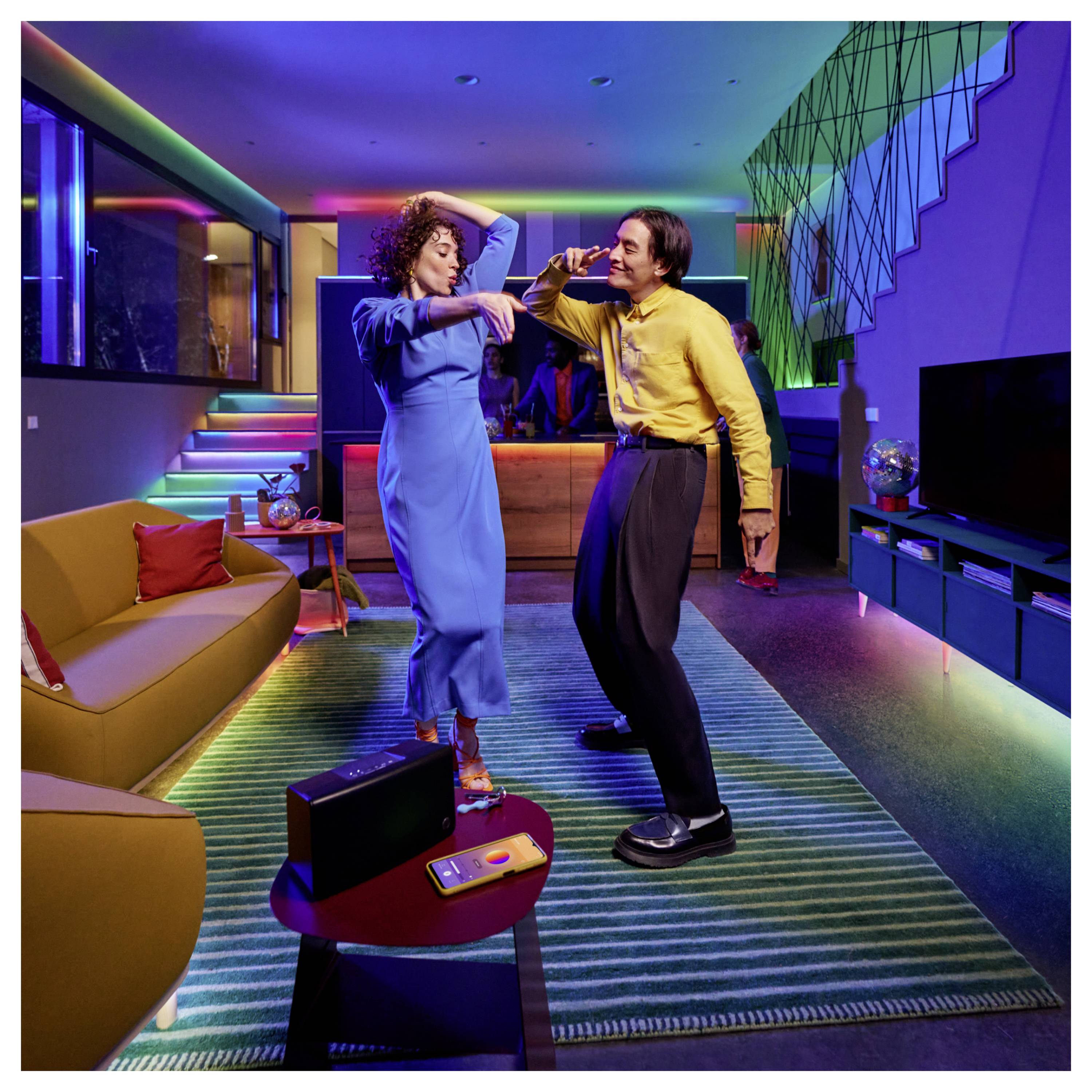 WiZ 8720169077164 LED-Streifen mit Stecker 20m RGBIC 1St.