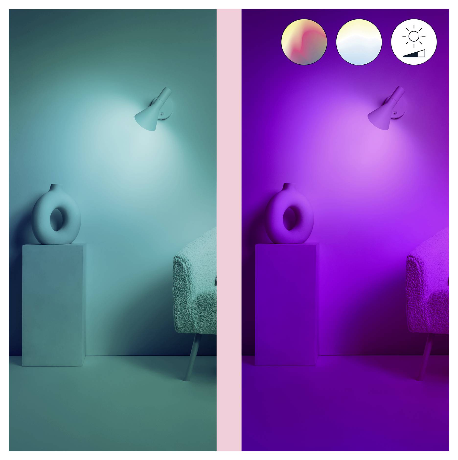 WiZ 8719514551275 LED EEK F (A - G) E14 (Ø x H) 39 mm x 116 mm 2 St.