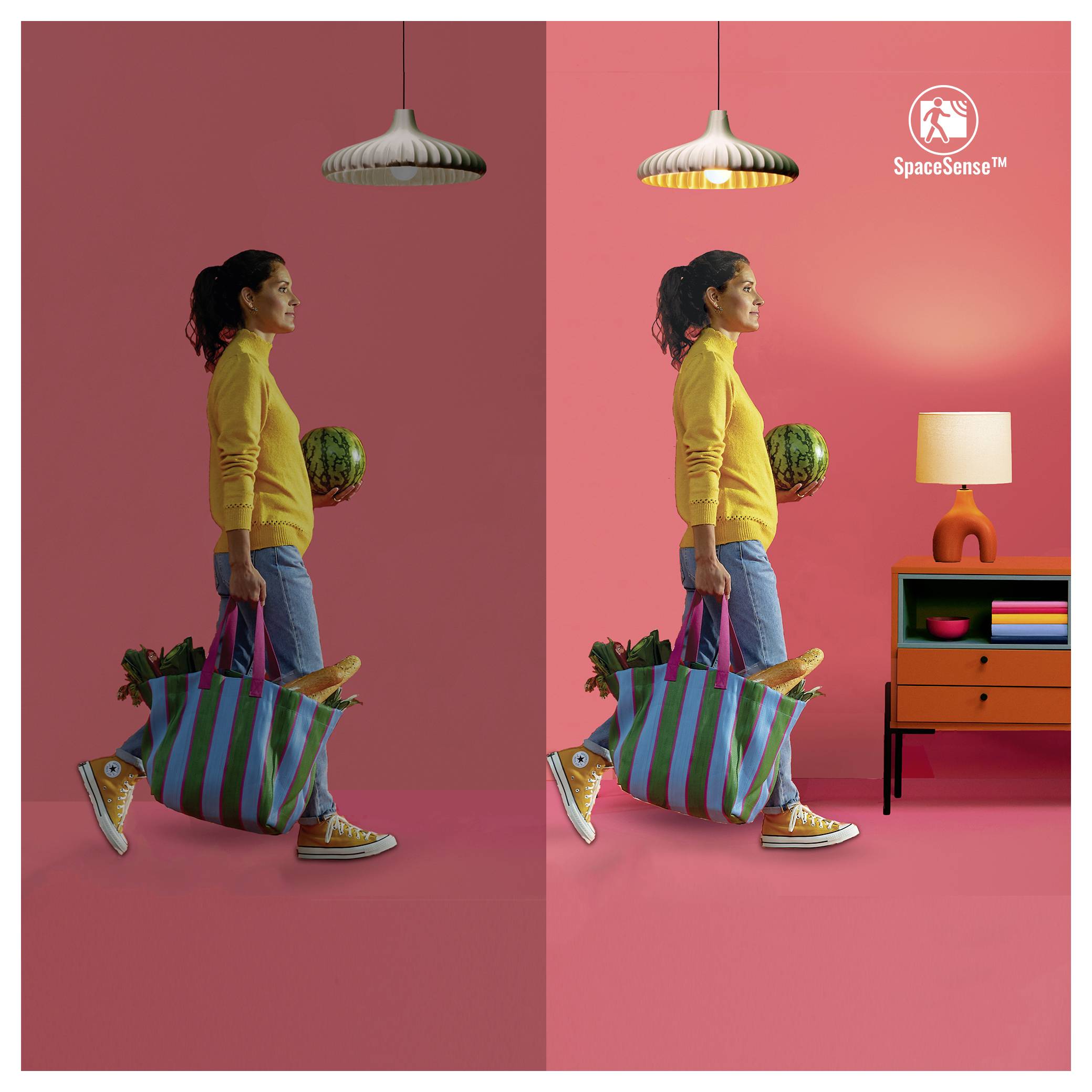 WiZ 8719514551275 LED EEK F (A - G) E14 (Ø x H) 39 mm x 116 mm 2 St.