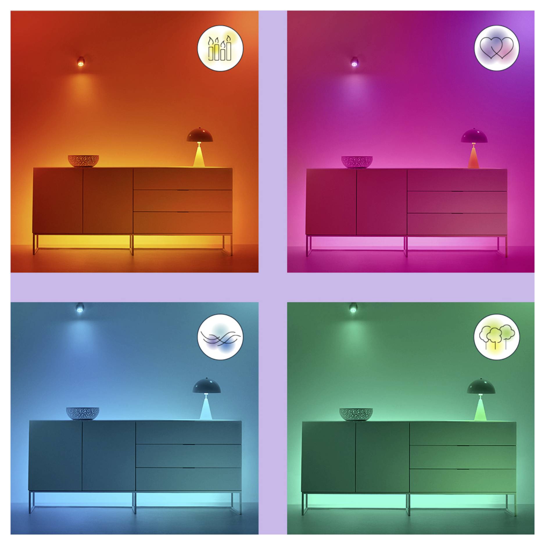 WiZ 8719514551275 LED EEK F (A - G) E14 (Ø x H) 39 mm x 116 mm 2 St.