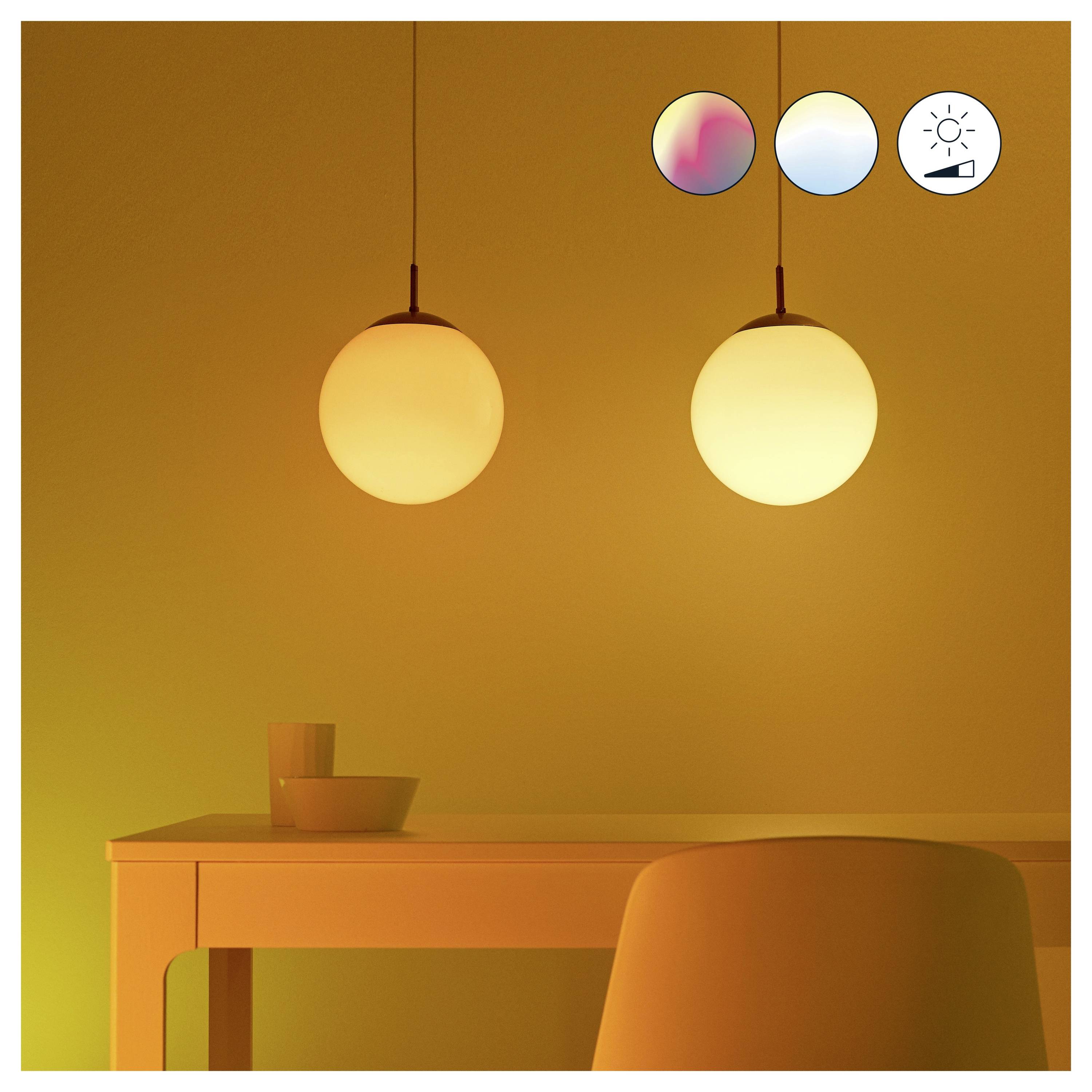 WiZ 8720169072336 LED EEK F (A - G) E27 (Ø x H) 60mm x 122mm 2St.