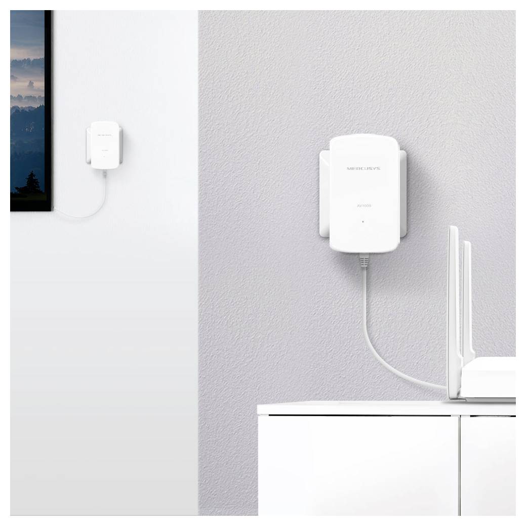 Mercusys Powerline WLAN Erweiterungsadapter MP500 KIT 1000MBit/s