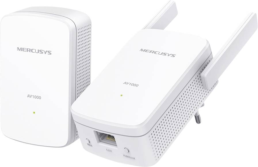 Mercusys Powerline WLAN Erweiterungsadapter MP510 KIT 1000 MBit/s