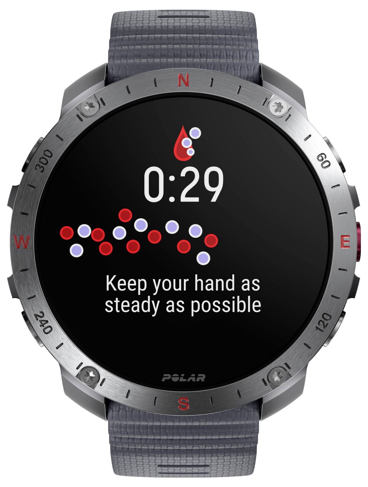 Polar Grit X2 Pro Sportuhr Grau