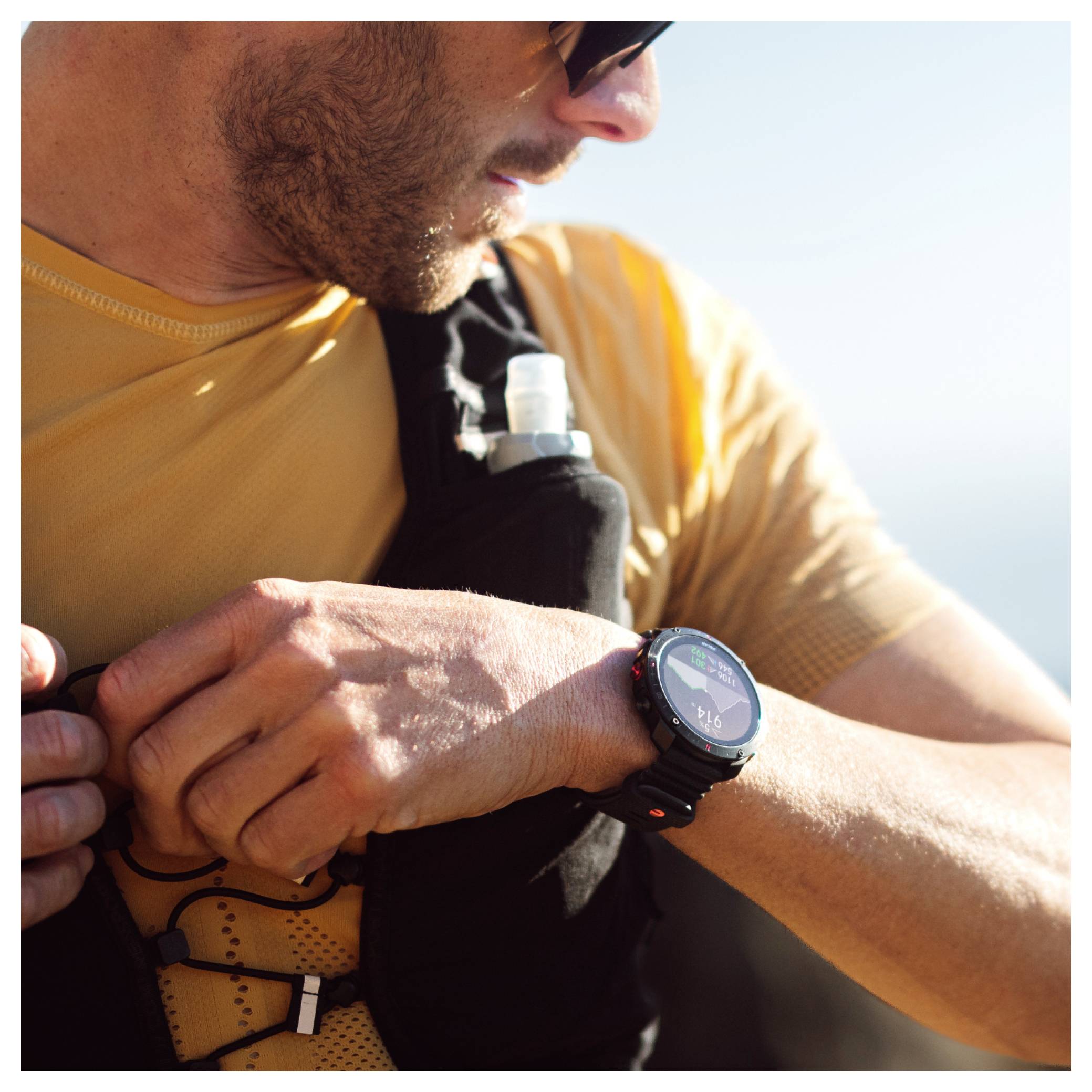 Polar Grit X2 Pro Sportuhr Schwarz