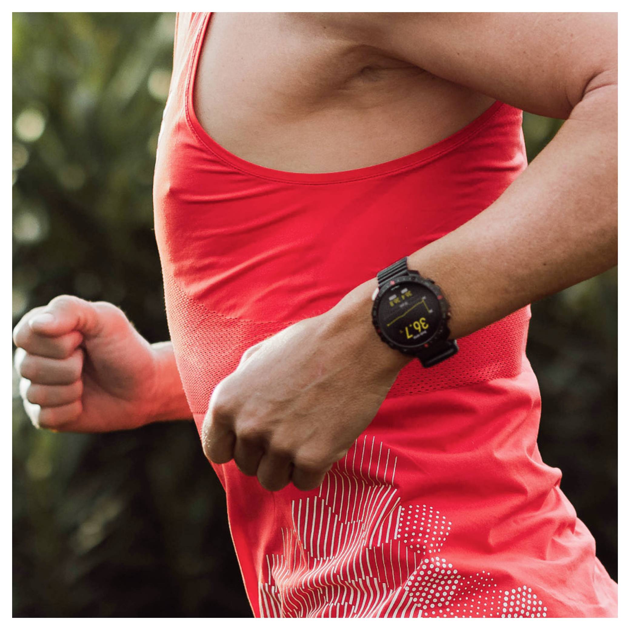 Polar Grit X2 Pro Sportuhr Schwarz