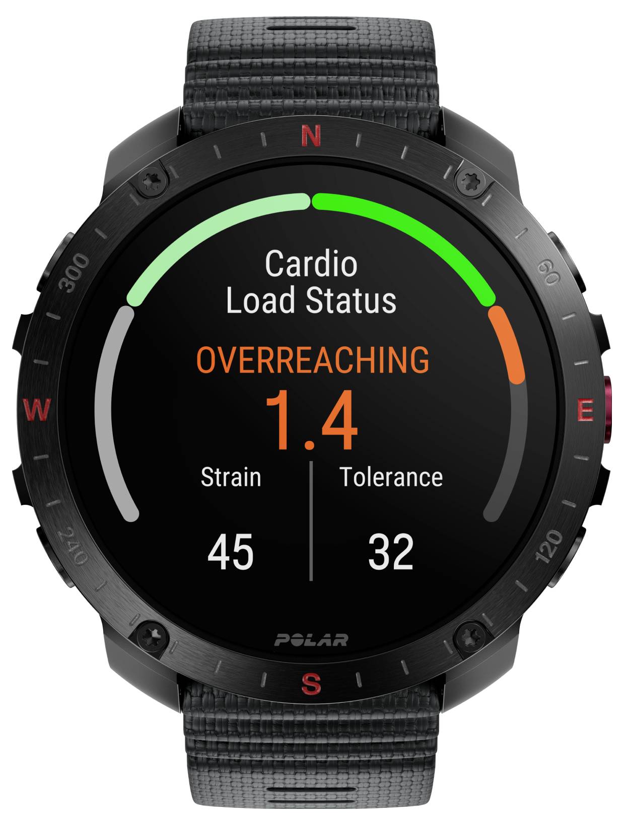 Polar Grit X2 Pro Sportuhr Schwarz