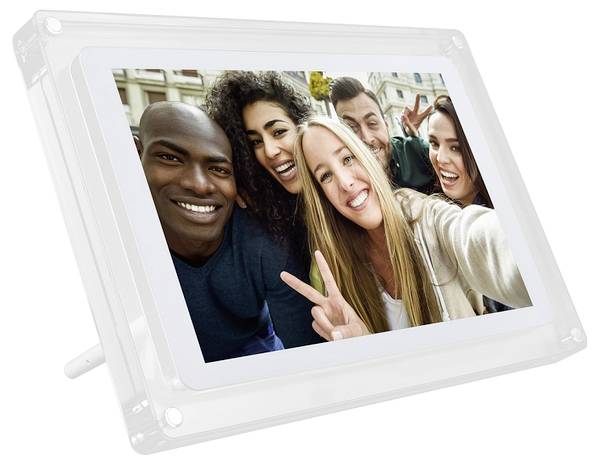 Braun Phototechnik DigiFrame 1020 Digitaler Bilderrahmen 25.7cm 10.1 Zoll EEK: C (A - G) 1280 x 800 Pixel 16GB Weiß