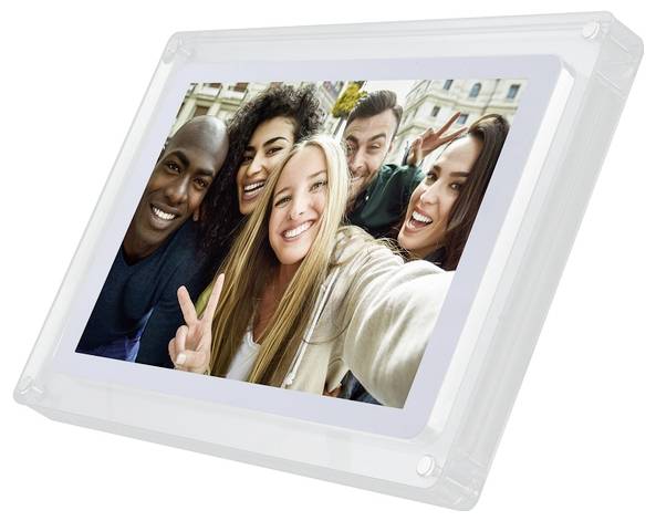 Braun Phototechnik DigiFrame 1020 Digitaler Bilderrahmen 25.7cm 10.1 Zoll EEK: C (A - G) 1280 x 800 Pixel 16GB Weiß