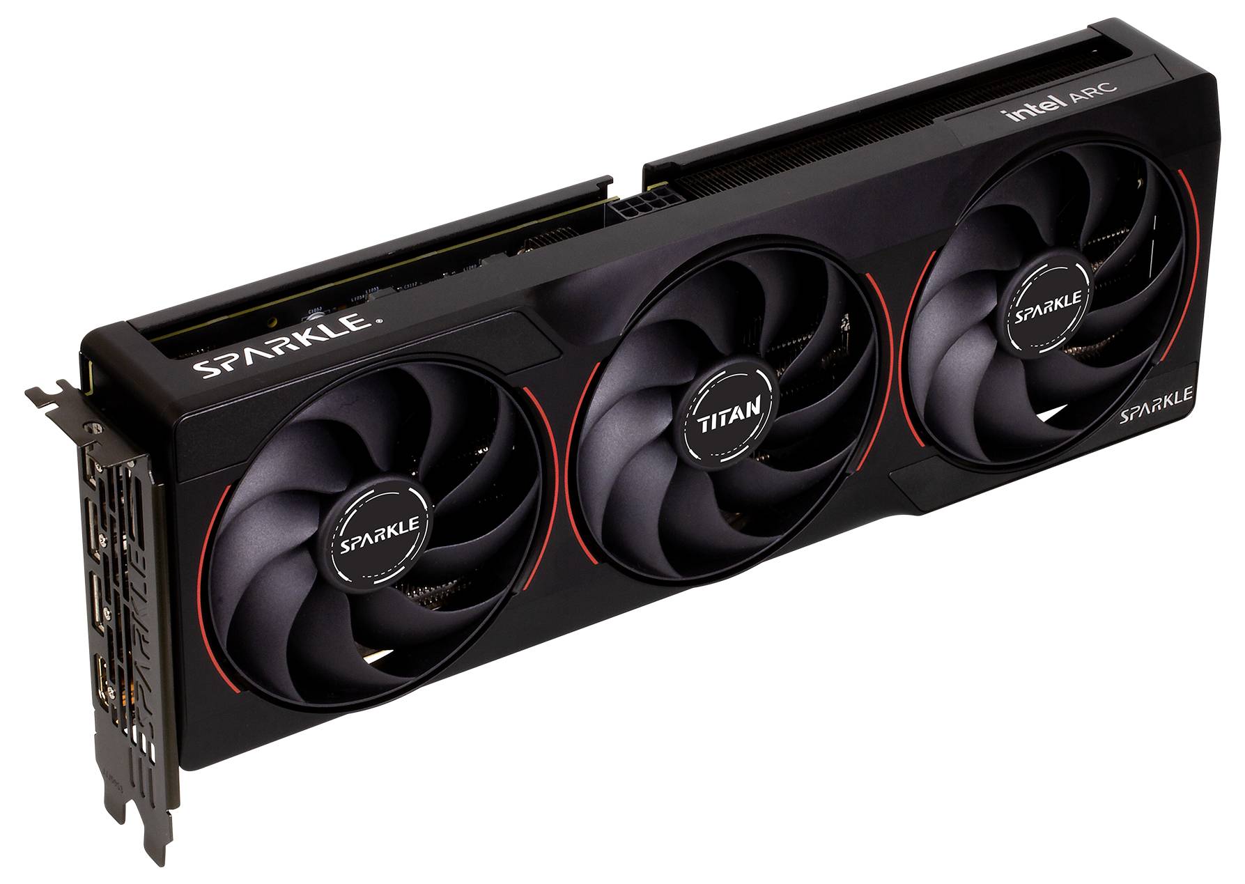 Sparkle Grafikkarte Intel Arc™ B580 Intel® Arc™ B580 TITAN Nox OC 12GB GDDR6-VRAM PCIe x8 HDMI® 2.1, DisplayPort Vulkan