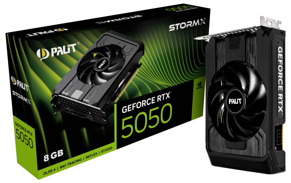 Palit Grafikkarte Nvidia GeForce RTX 5050 GeForce RTX 5050 8GB GDDR6-RAM HDMI®, DisplayPort