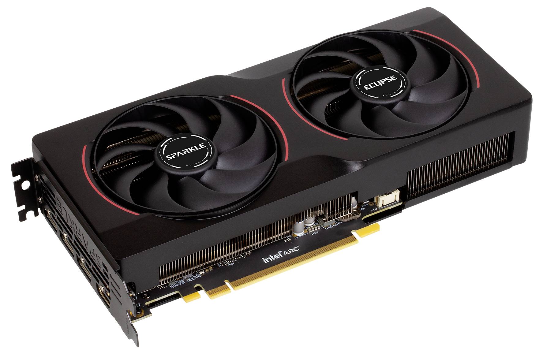 Sparkle Grafikkarte Intel Arc™ B570 Intel® Arc™ B570 Eclipse OC 10GB GDDR6-VRAM PCIe x8 HDMI® 2.1, DisplayPort Vulkan