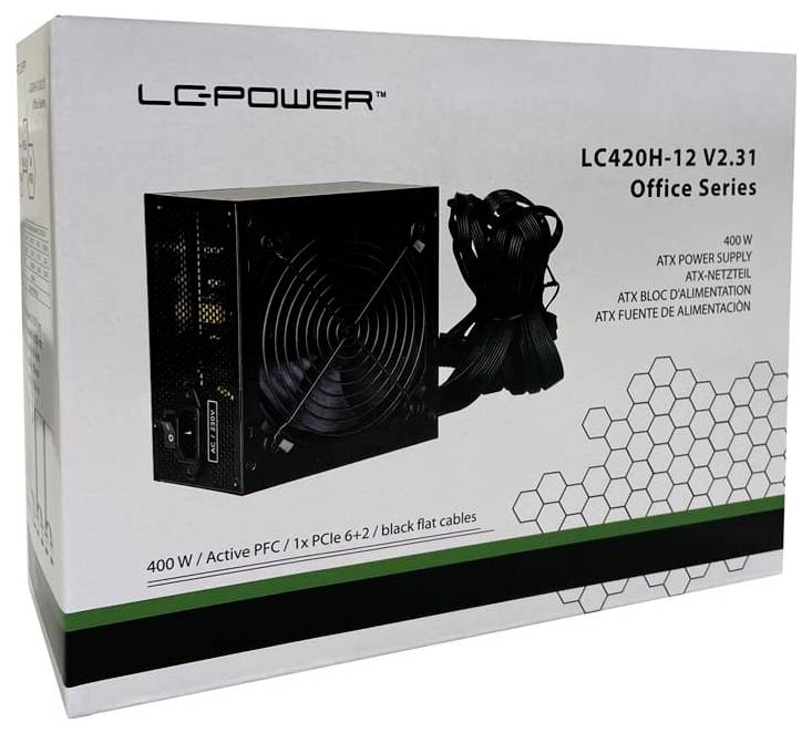 LC Power LC420H-12 V2.31 PC Netzteil 400W ATX