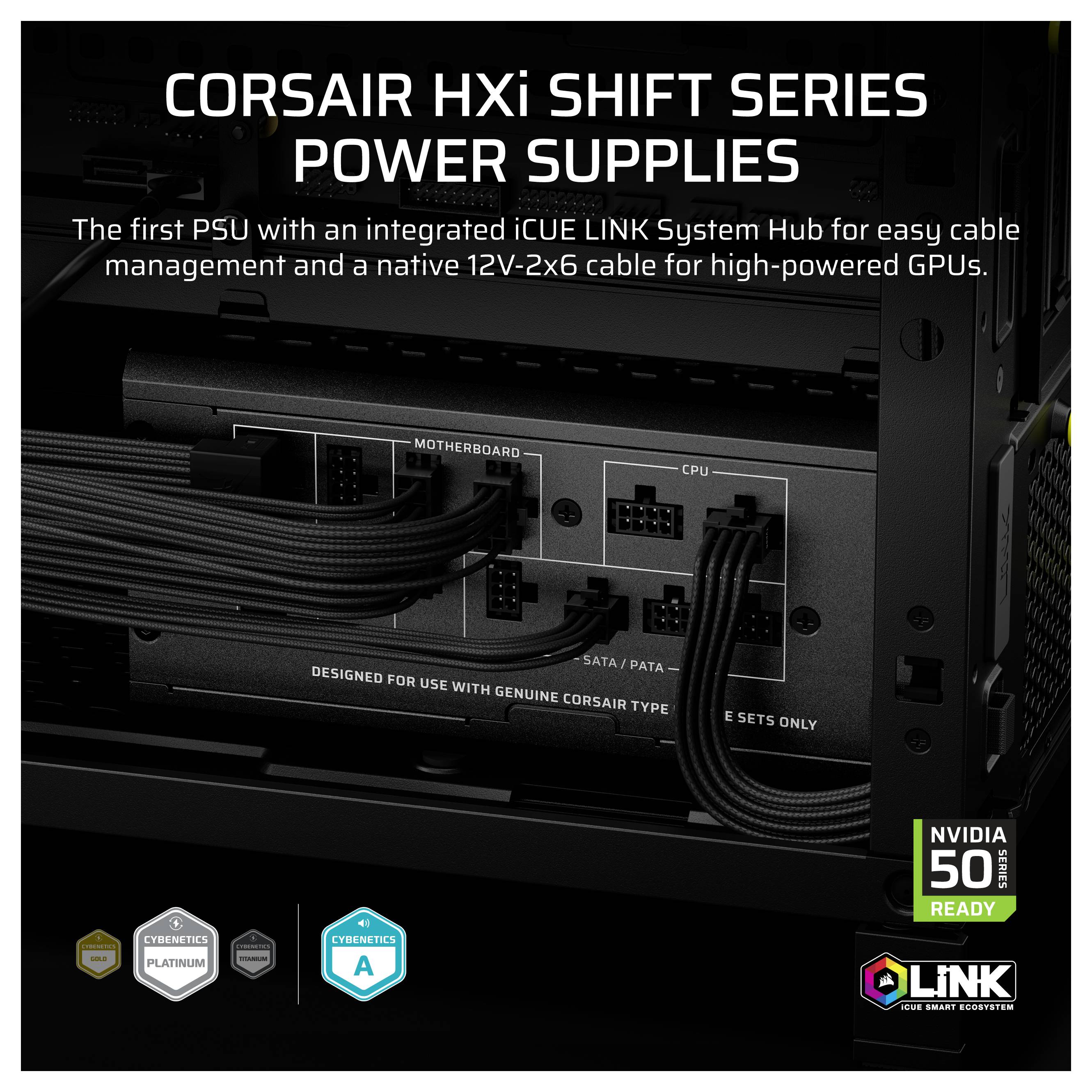 Corsair HX1500i SHIFT PC Netzteil 1500W ATX 80PLUS® Platinum