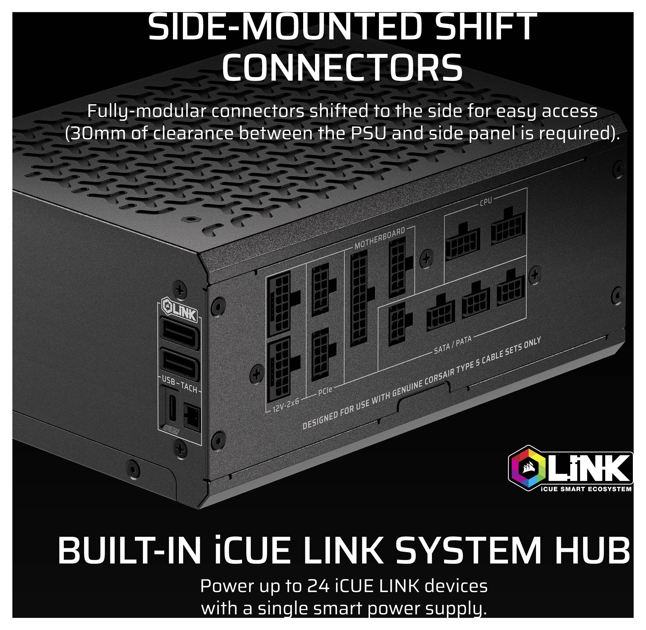 Corsair HX1500i SHIFT PC Netzteil 1500W ATX 80PLUS® Platinum